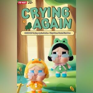 Pop Mart CRYBABY Crying Again Series-Vinyl Face Plush Blind Box